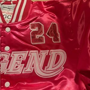 Legend Pink Varsity Jacket